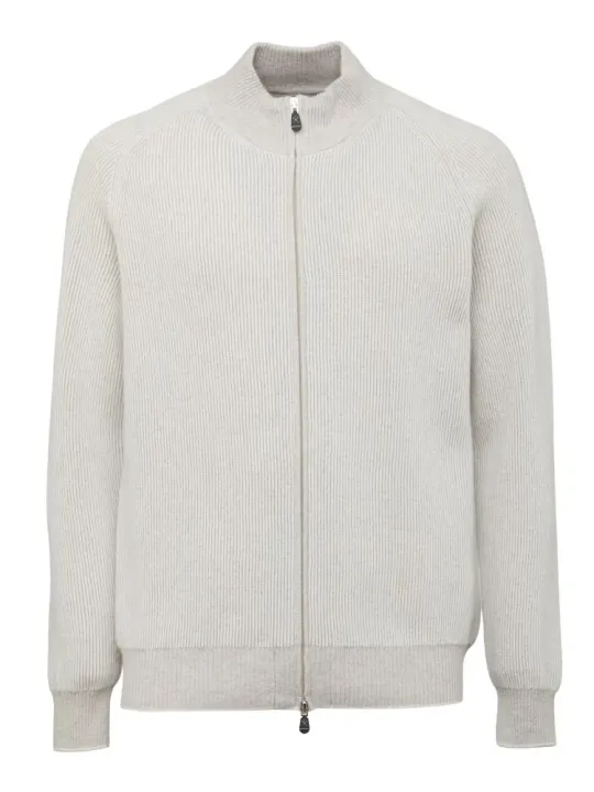 Gilet zippé col montant M/L