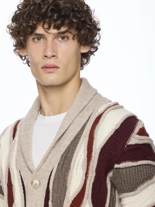 Langarm Jacke mi knöpfe