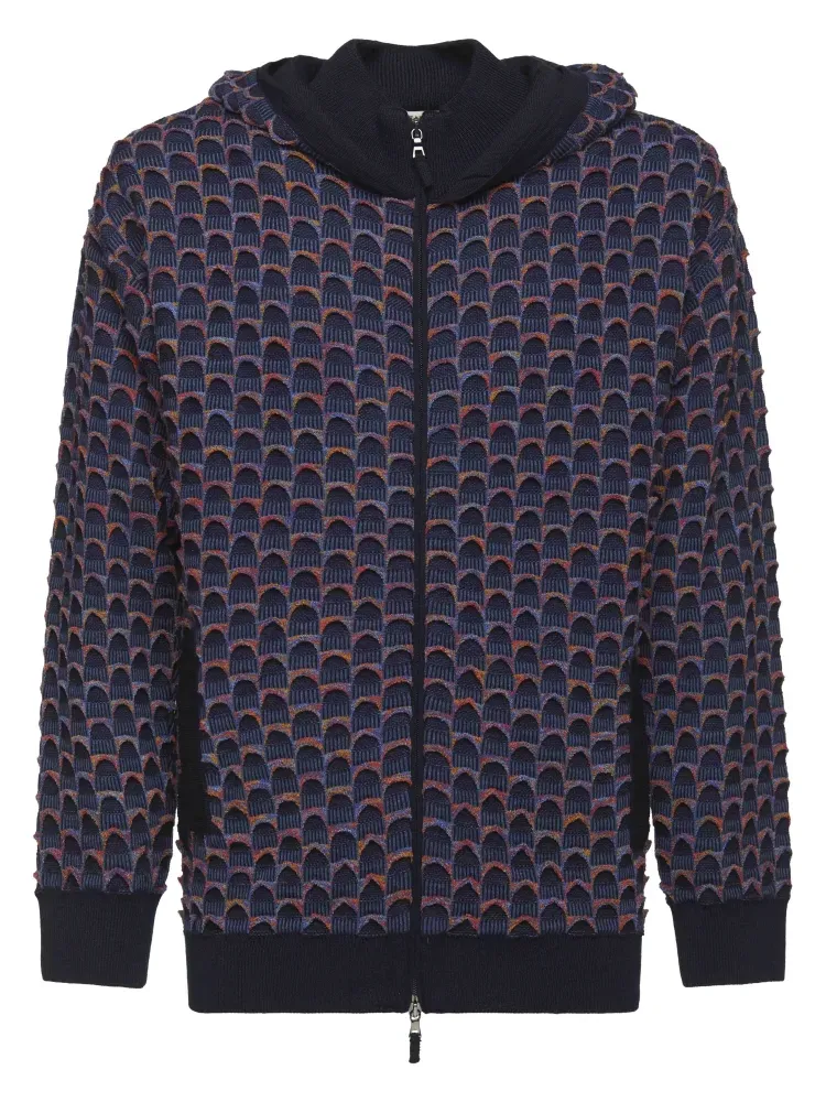 Blouson zippé avec capuche M/L