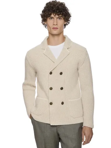 Langarm Jacke mit Knöpfe