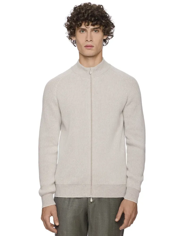 L/S Zip cardigan
