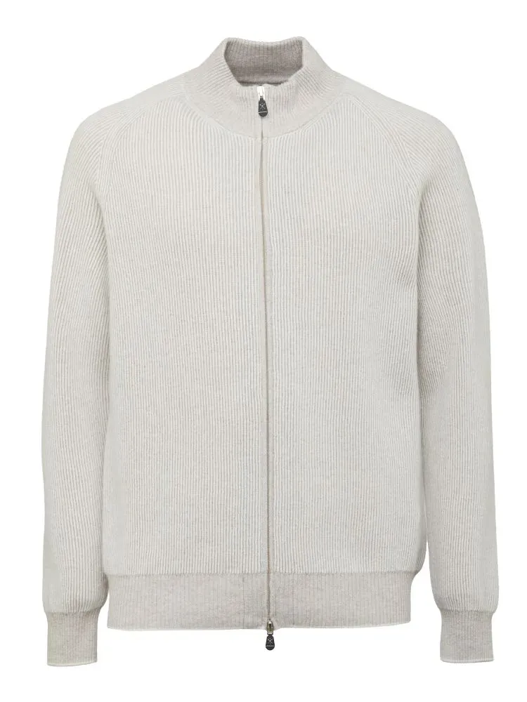 L/S Zip cardigan