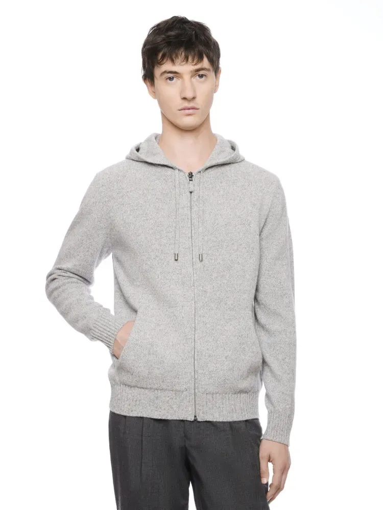 Giacca zip con cappuccio M/L