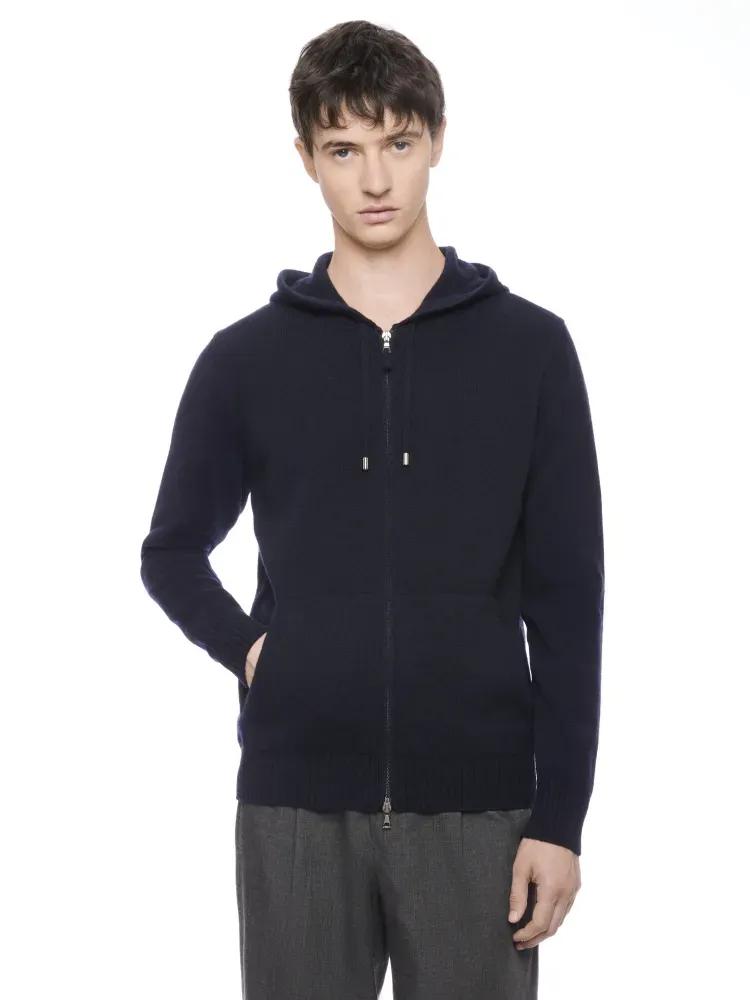 Giacca zip con cappuccio M/L