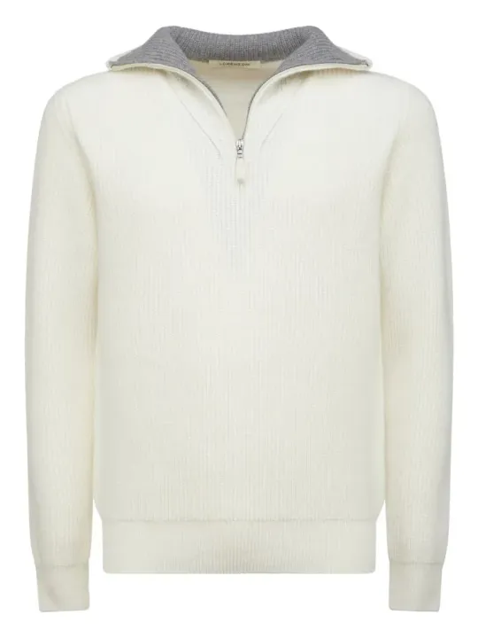 L/S Zip High collar