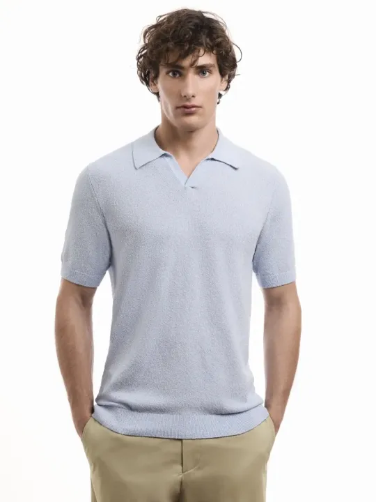S/S Johnny collar