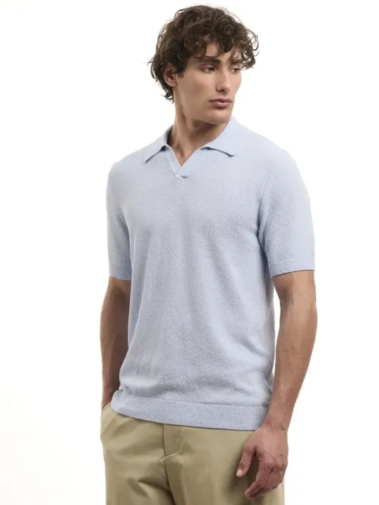 S/S Johnny collar