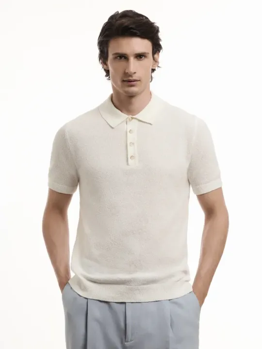 Halbarm Polo Knöpfe