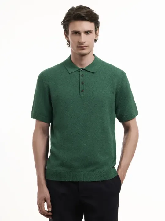 Halbarm Polo Knöpfe