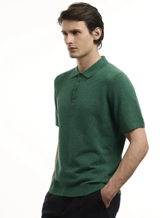 Halbarm Polo Knöpfe