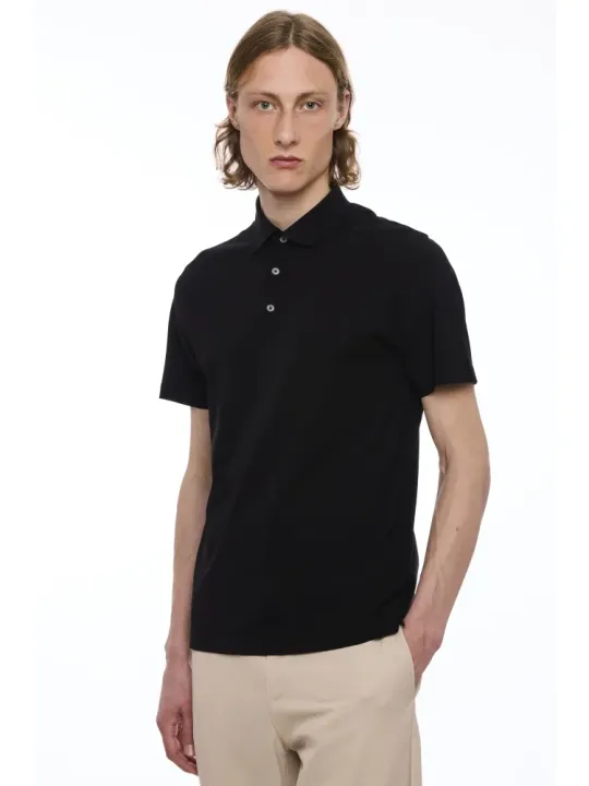 Halbarm Polo Knöpfe