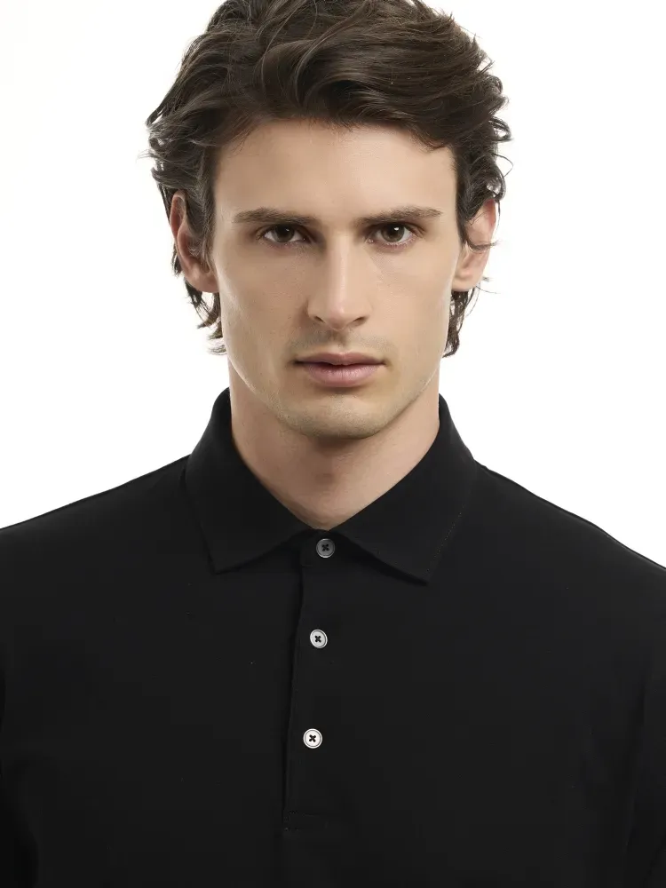 Polo boutons M/C