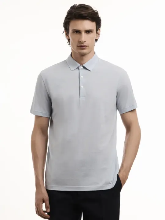 Halbarm Polo Knöpfe