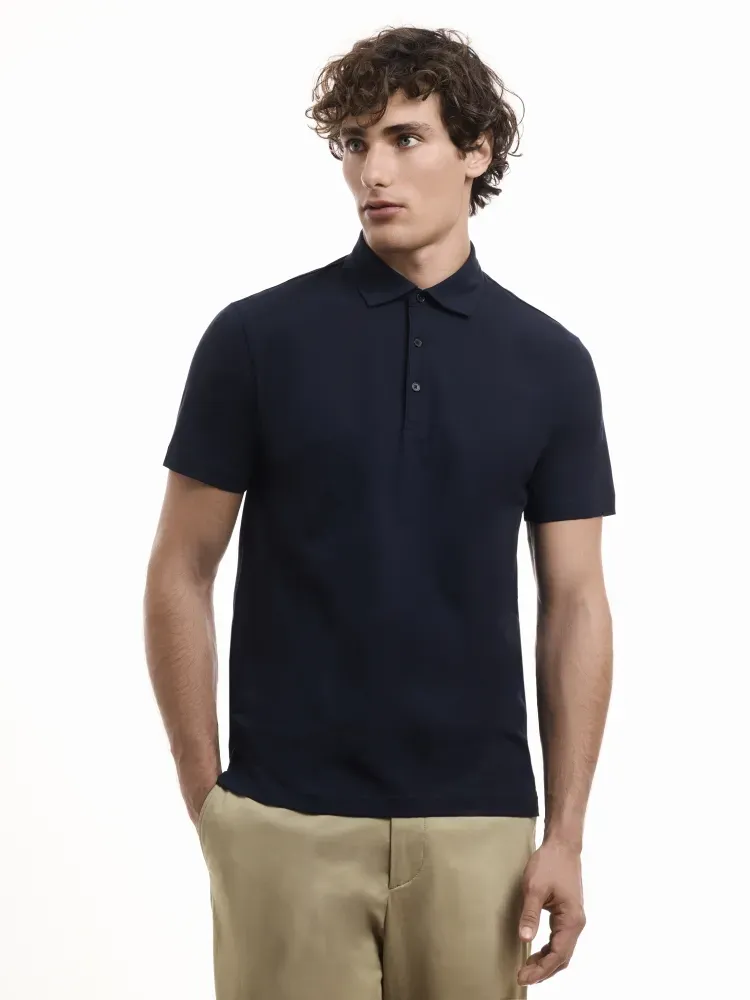 Halbarm Polo Knöpfe