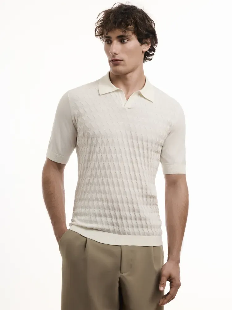 S/S Johnny collar