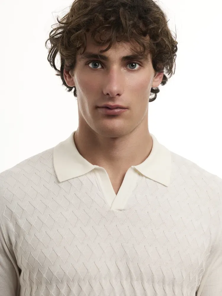 S/S Johnny collar