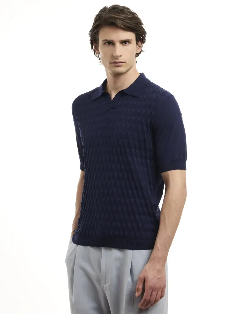 S/S Johnny collar