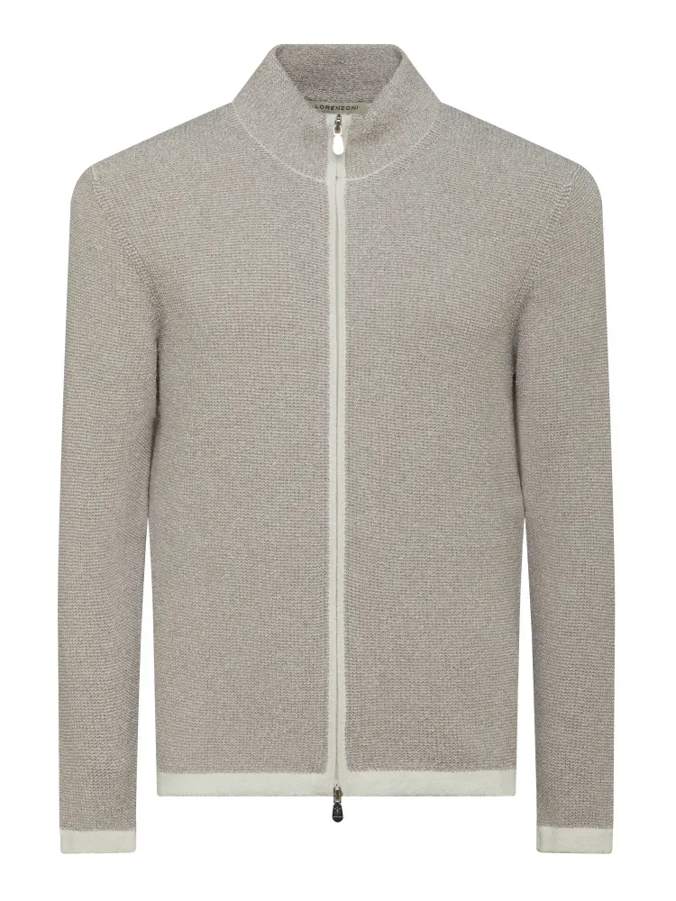 Gilet zippé col montant M/L