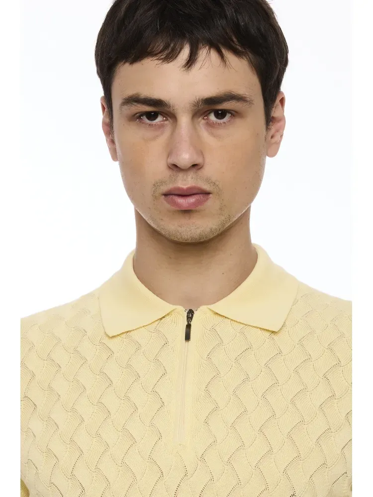 Polo zip M/C