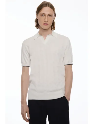 S/S Johnny collar
