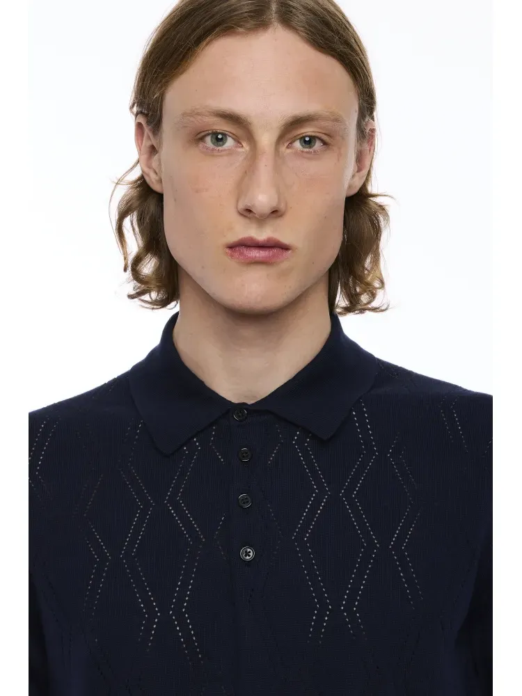 Halbarm Polo Knöpfe