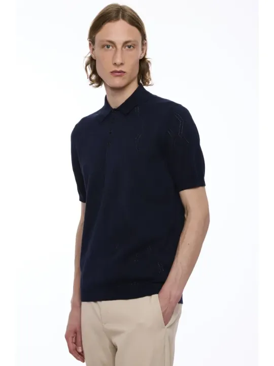 Polo boutons M/C