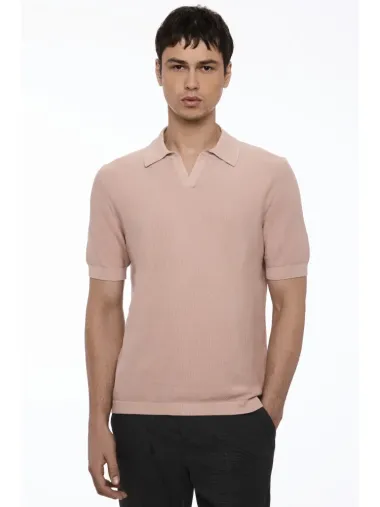 S/S Johnny collar