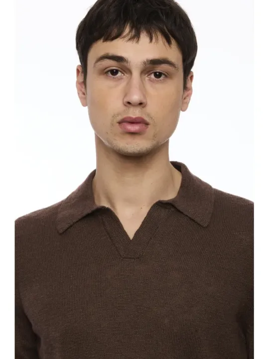 S/S Johnny collar