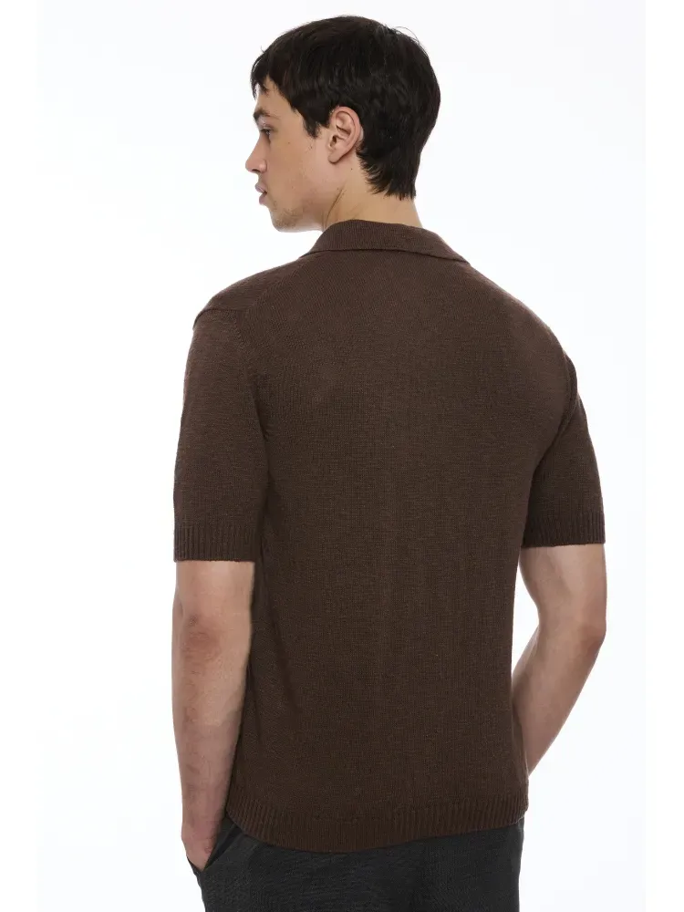 S/S Johnny collar