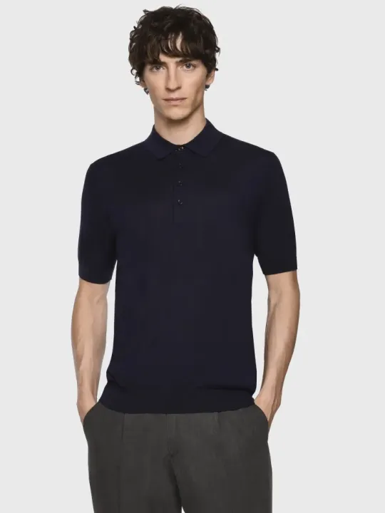 Halbarm Polo Knöpfe