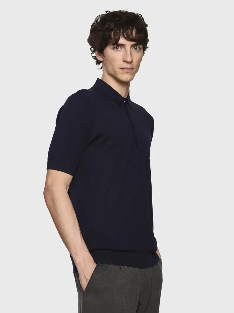 Halbarm Polo Knöpfe