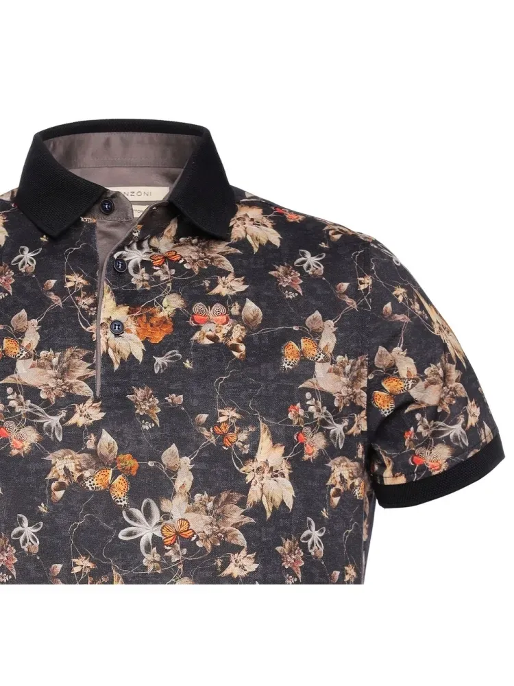 Halbarm Polo Knöpfe