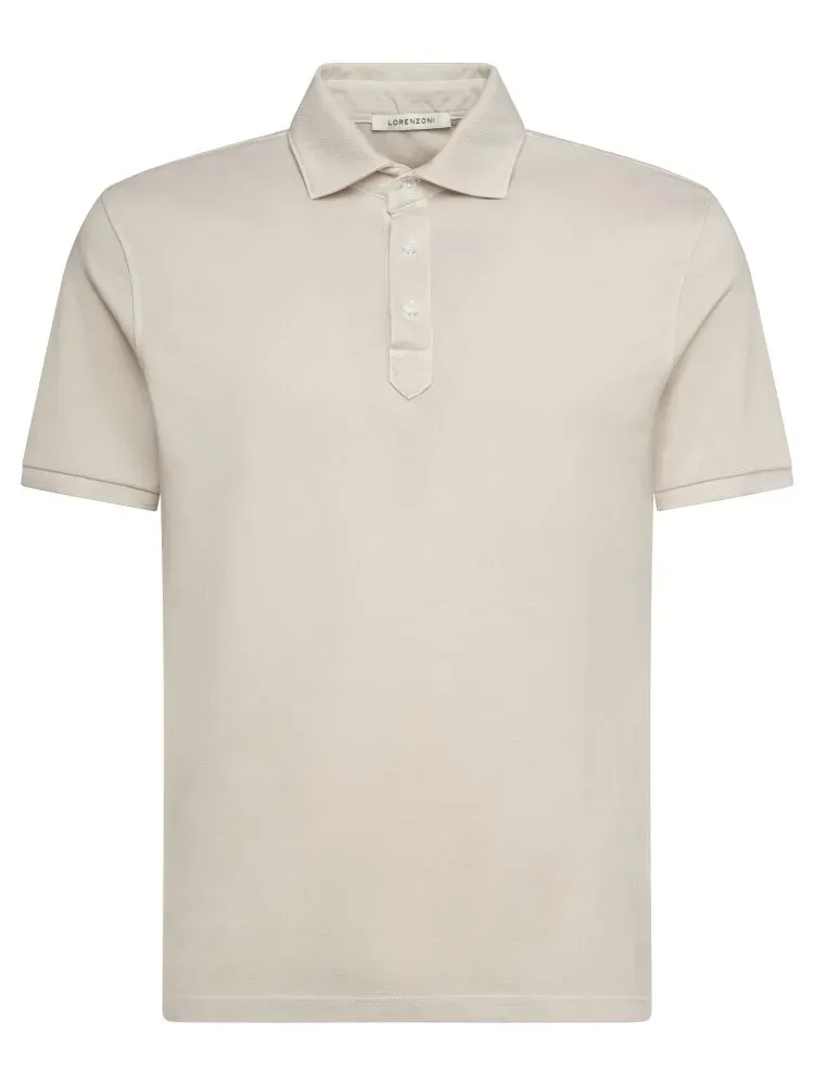Polo boutons M/C