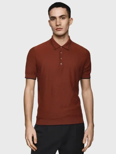Halbarm Polo Knöpfe