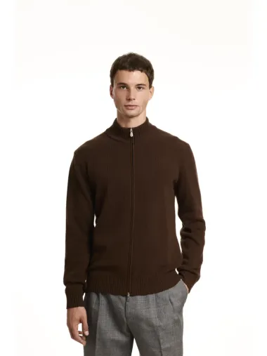 Langarm Zipp Jacke