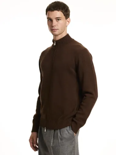 Gilet zippé col montant M/L 2
