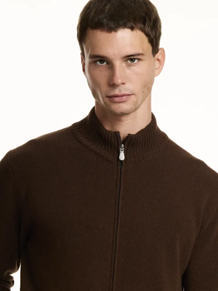 L/S Zip cardigan