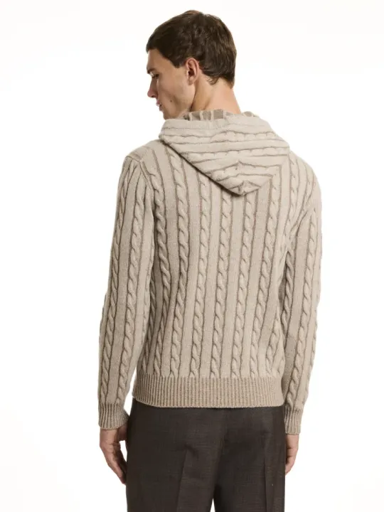 Langarm Jacke mit Kapuze