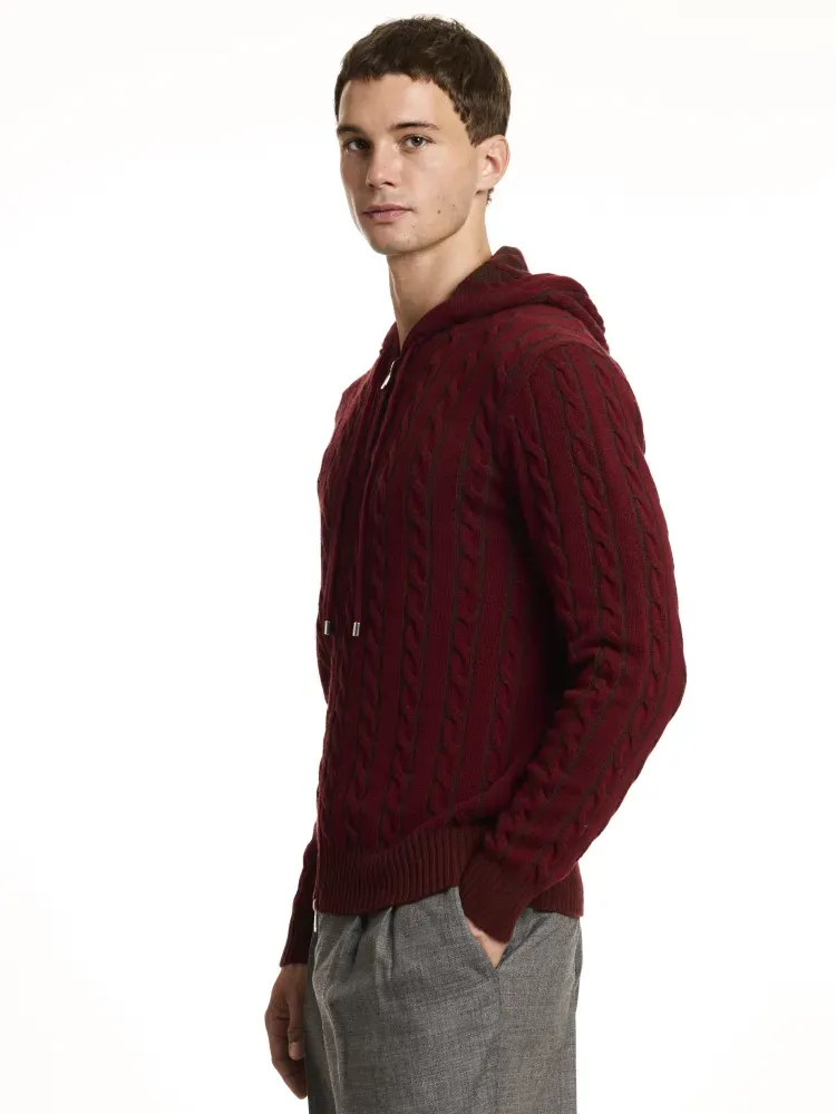 Giacca zip con cappuccio M/L