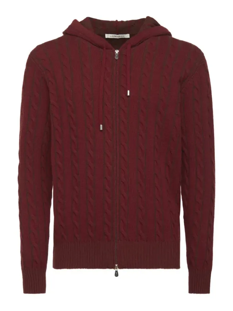 Blouson zippé avec capuche M/L