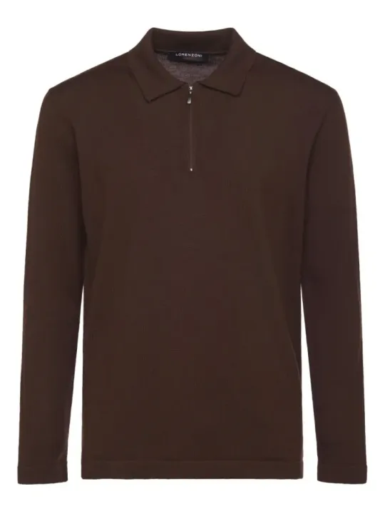 Polo zip M/L