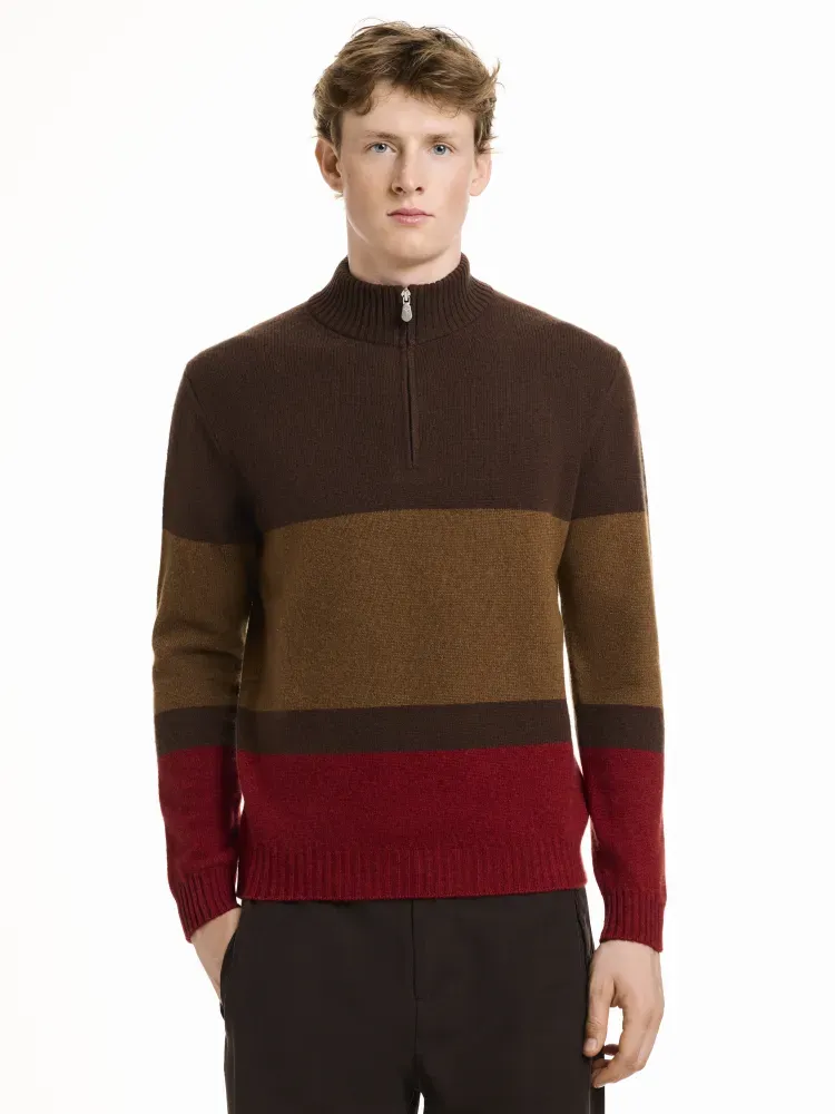 Col montant zippé M/L