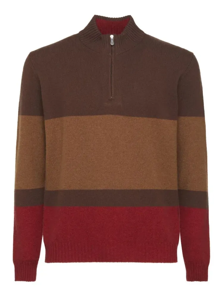 Col montant zippé M/L