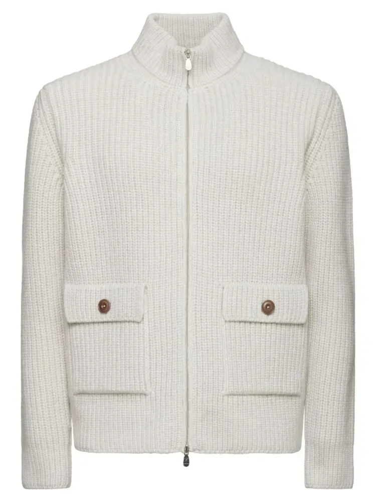 Gilet zippé col montant M/L