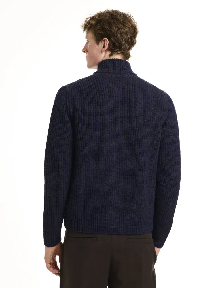 Gilet zippé col montant M/L