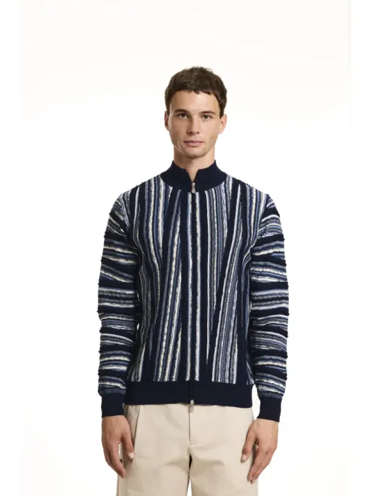 Langarm Zipp Jacke