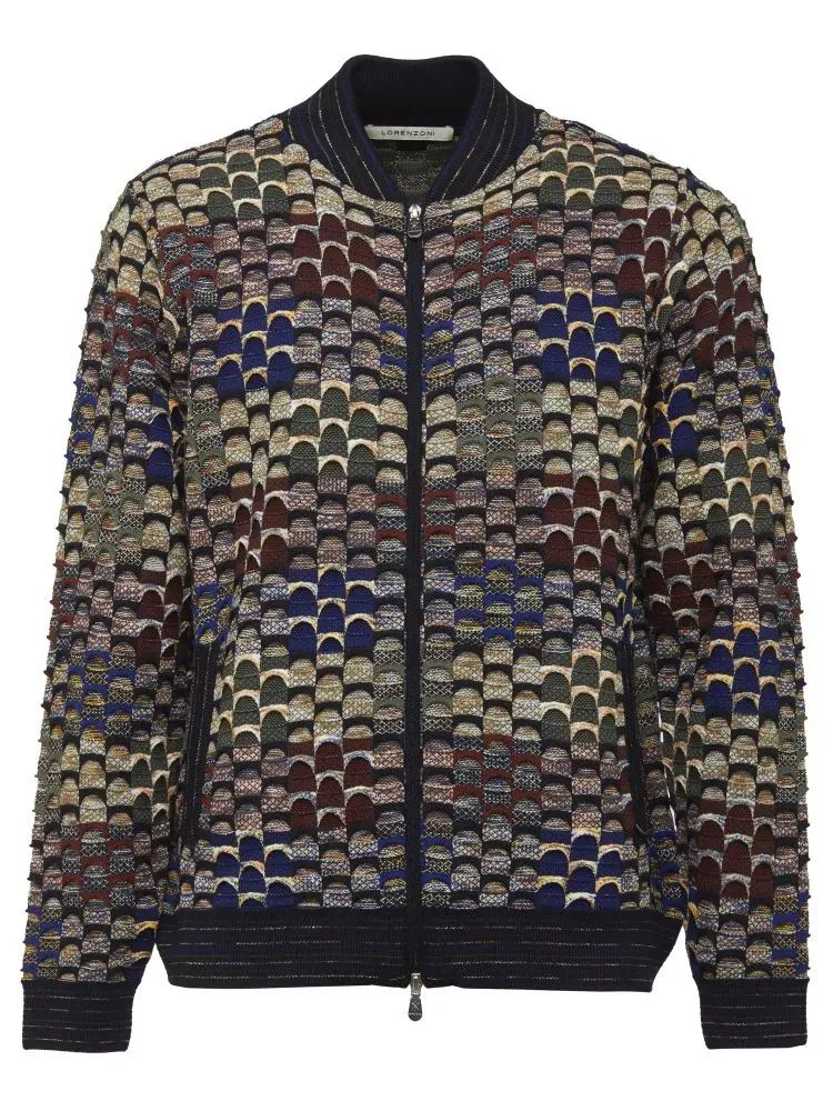 Langarm Zipp Jacke