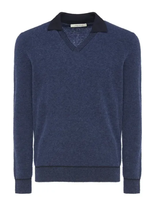 L/S Johnny collar