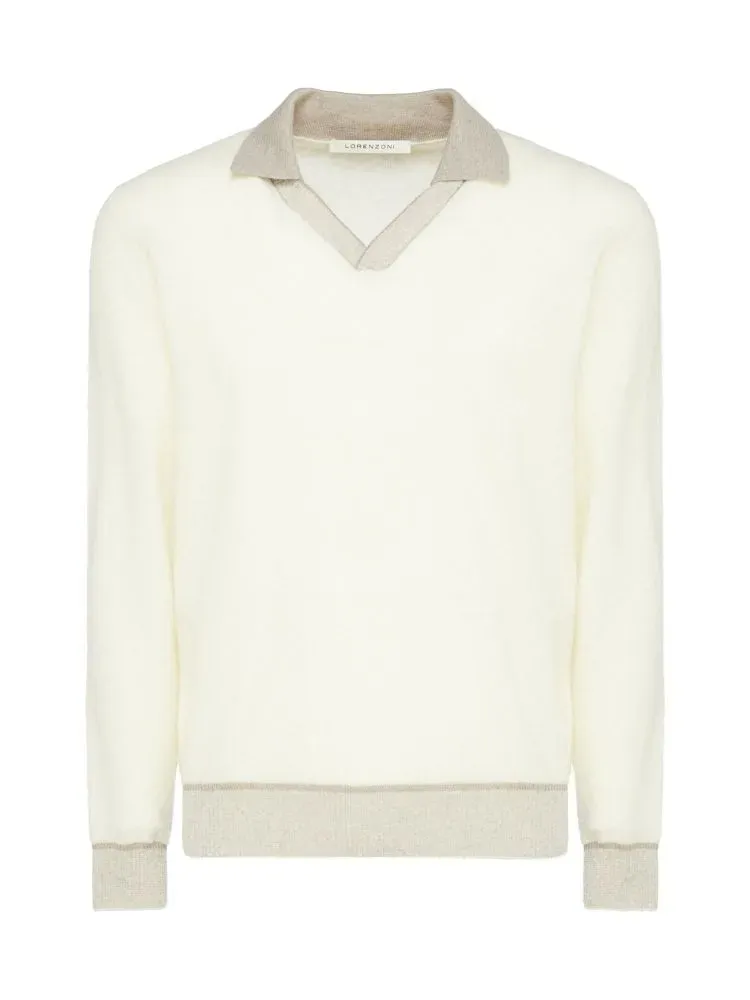 L/S Johnny collar
