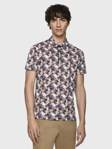 Halbarm Polo Knöpfen